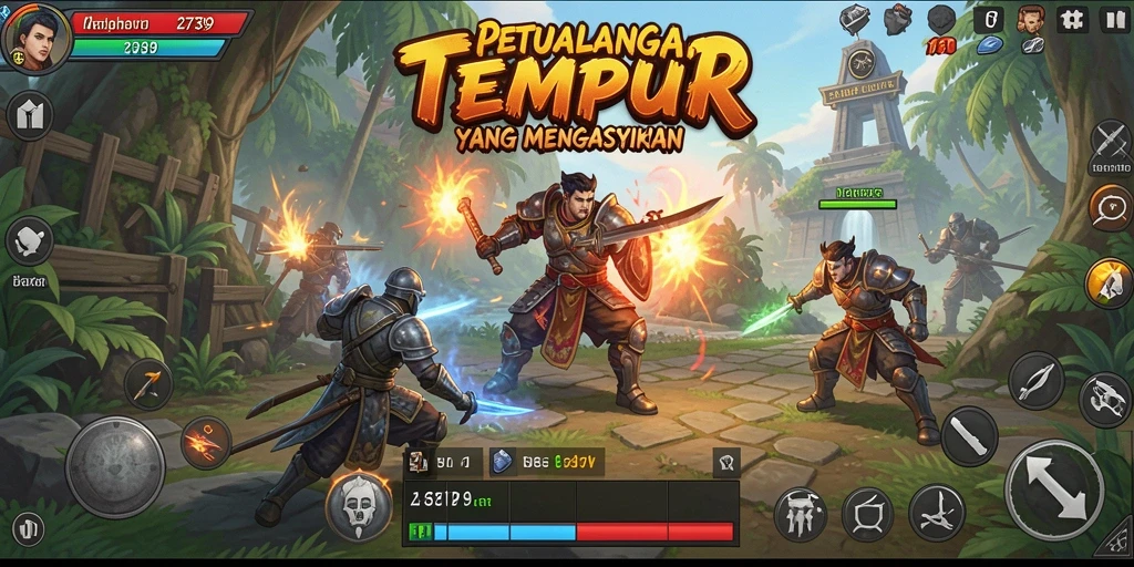Tangkapan layar utama 2739 menampilkan aksi tembak-menembak yang seru.