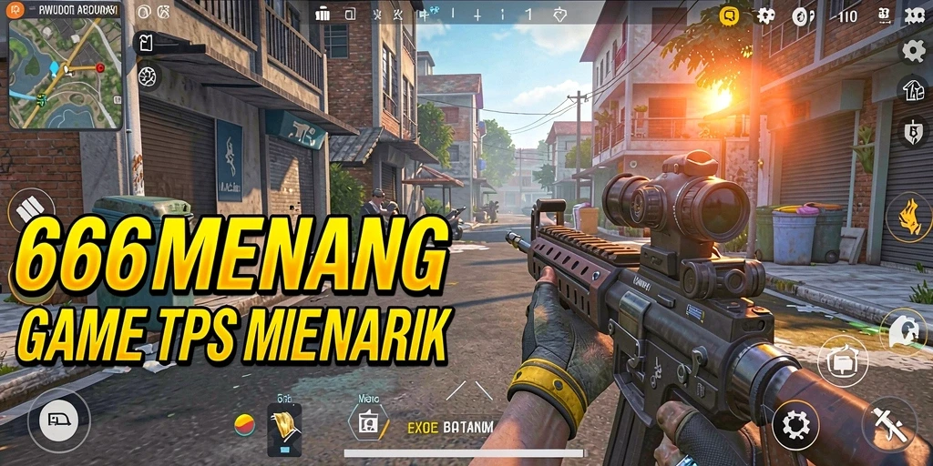 Tampak menariknya gameplay TPS di 666MENANG.