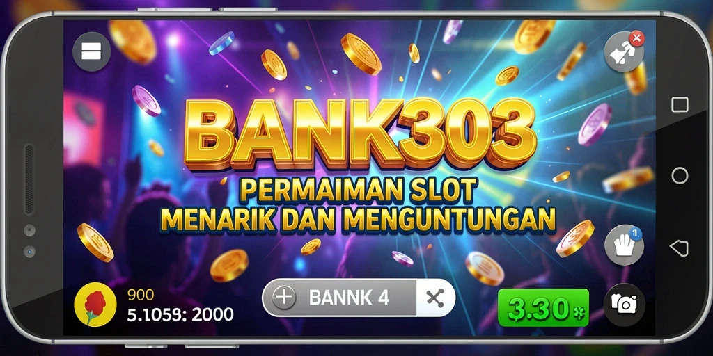 Tampilan gameplay seru BANK303 dengan berbagai pilihan slot.