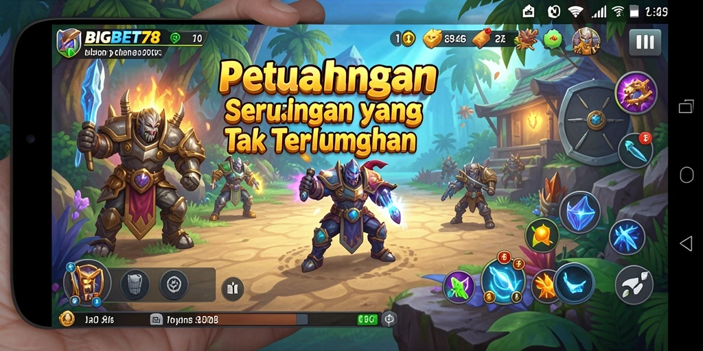 Gameplay menarik dari BIGBET78 dengan pemandangan petualangan yang menakjubkan.