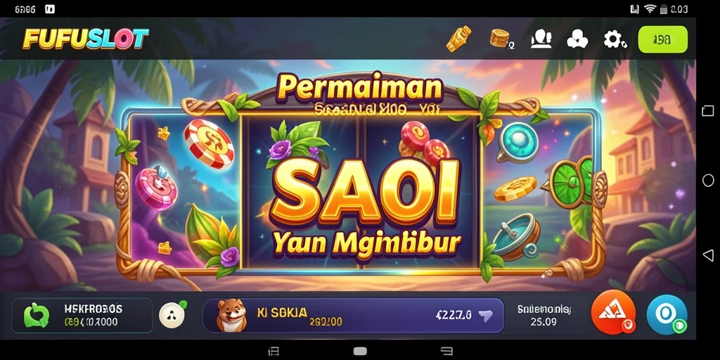 Gameplay FUFUSLOT yang seru dan menghibur.