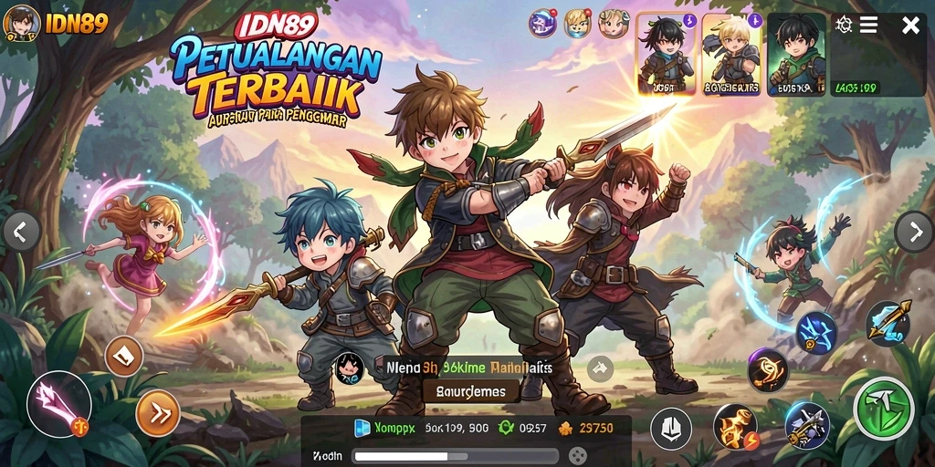 Tampilan epik gameplay IDN89 yang memukau!