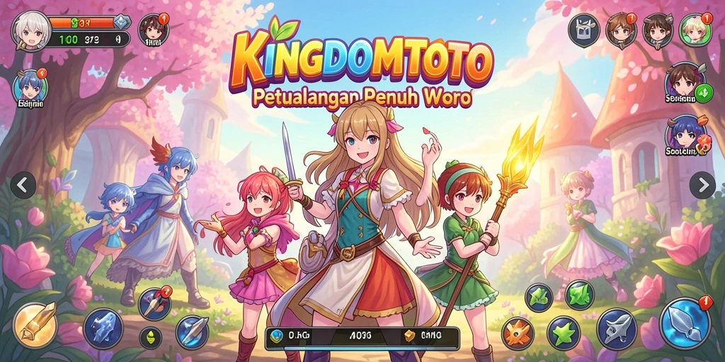Gameplay seru dan karakter anime yang menarik di KINGDOMTOTO.