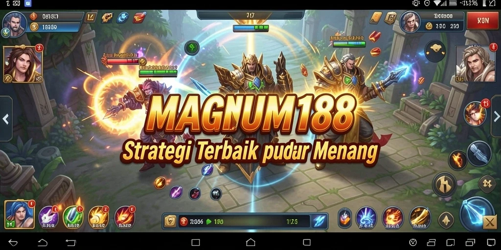 Tampilan gameplay MAGNUM188 yang mendebarkan dan strategis.