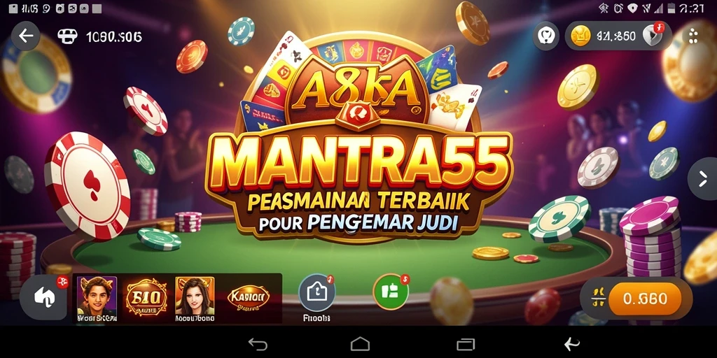 Tampilan menarik dari gameplay kasino MANTRA55 yang penuh aksi.