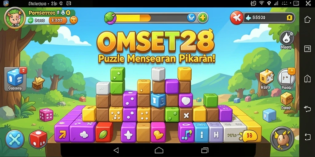 Gameplay OMSET288 yang seru dan penuh tantangan dalam game Puzzle.
