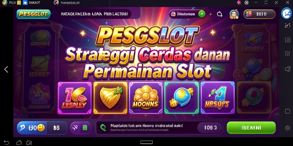 Gameplay PESGSLOT yang menantang dan interaktif.