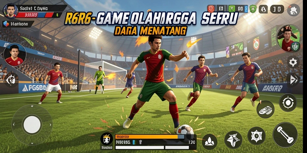 Tampilan gameplay R6R6 yang penuh aksi dan kompetisi.