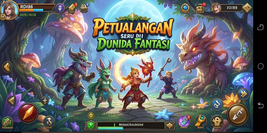 Gameplay menegangkan dengan petualangan fantastis di RDI88.