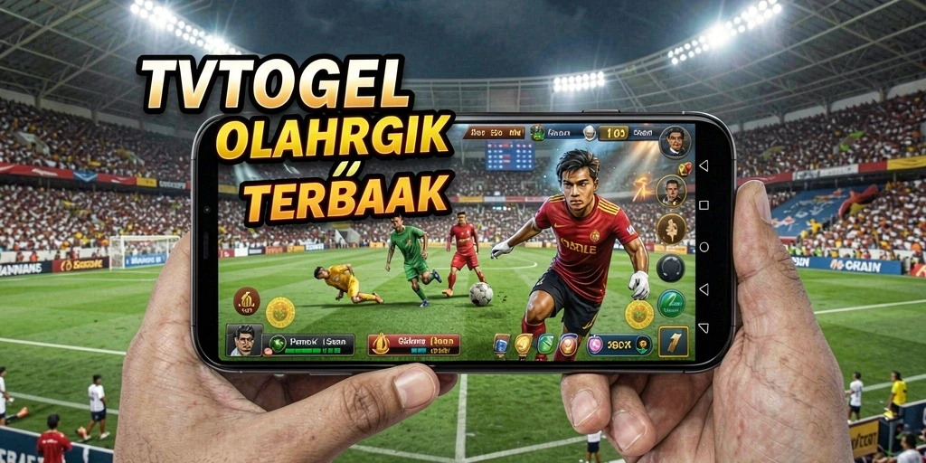 Tampilan antarmuka utama TVTOGEL dengan berbagai mode permainan olahraga.
