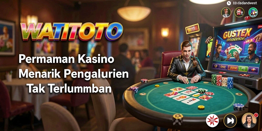 Tampilan gameplay <strong>WATITOTO</strong> yang memikat dengan atmosfer kasino yang nyata.