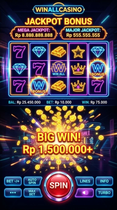 Contoh kategori permainan di winallcasino yang bervariasi.